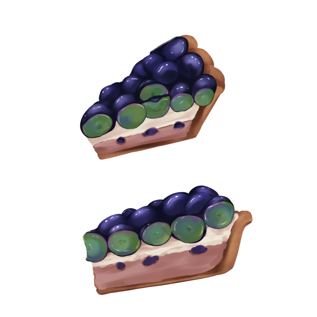 ぶどうタルト(カット)