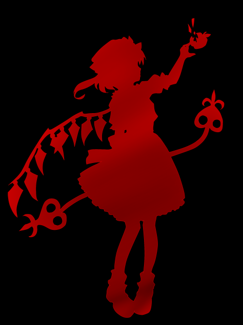 フランドール 影絵