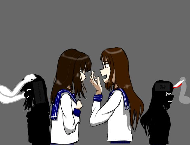 考えさせられる絵？