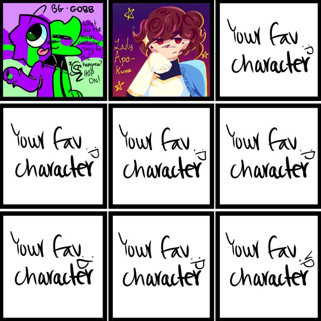 Favorite Character Collab!