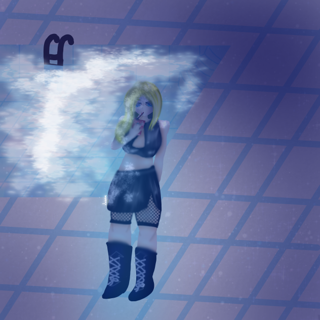 Swimming pool girl
