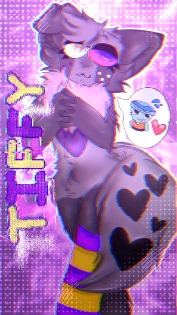 💜IS FINN'S LOVER, TIFFY💛(FANART FOR OC)