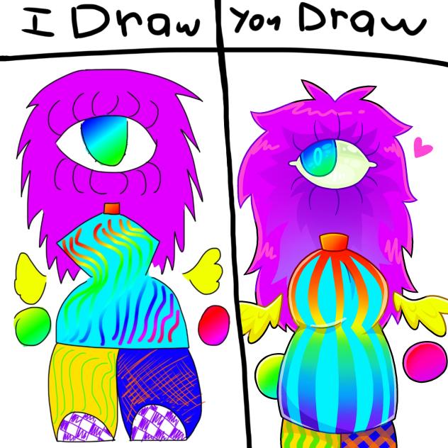 my version of this drawing ^^