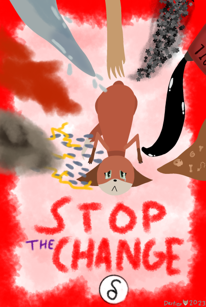 Climate Change Poster - Digital Repaint