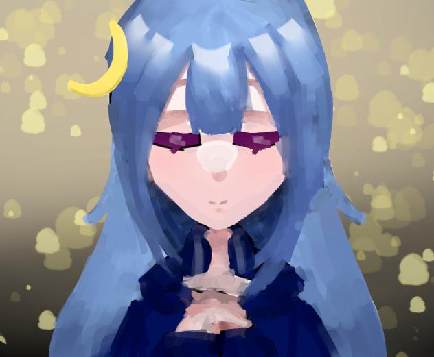 月に願いを