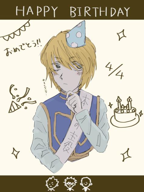 クラピカおめでとう！