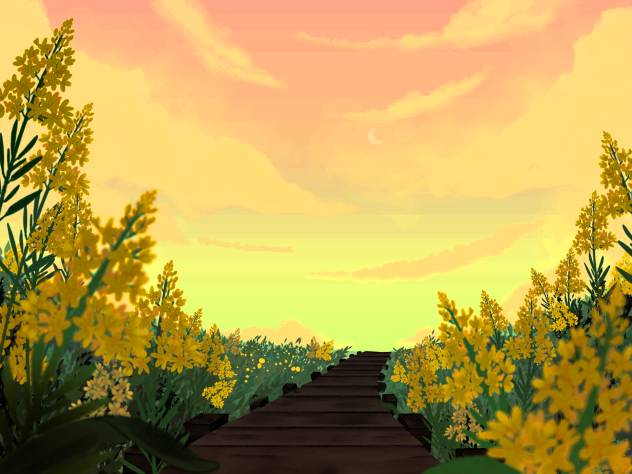 IBM2713 through flower field b dusk