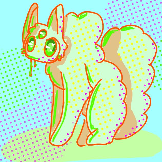 a totally normal cat