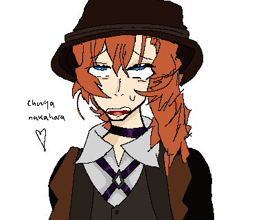 Chuuya Nakahara (nervous)