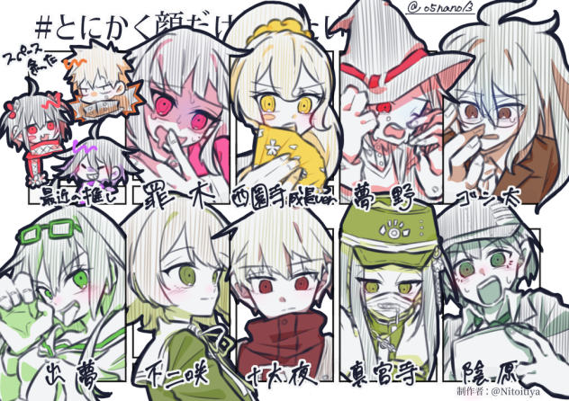 # とにかく顔だけ描きたい
