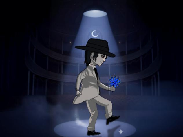 Muzan doing moonwalk (Smooth Criminal)
