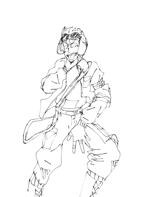 WIP  fighter pilot