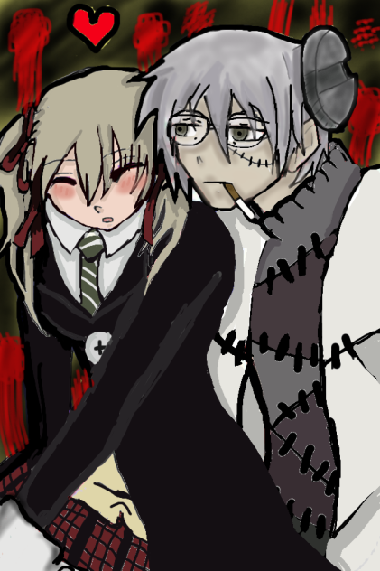 Stein X Maka - ibisPaint