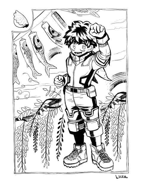 リクエスト５(ヒロアカのデクくん)