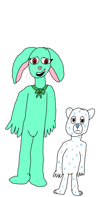 Hippity and snowball oc speedpaint