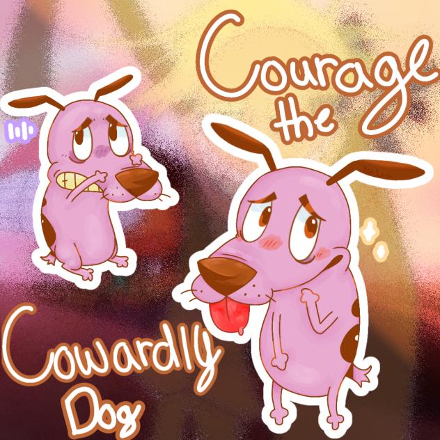 COURAGE THE COWARDLY DOG
