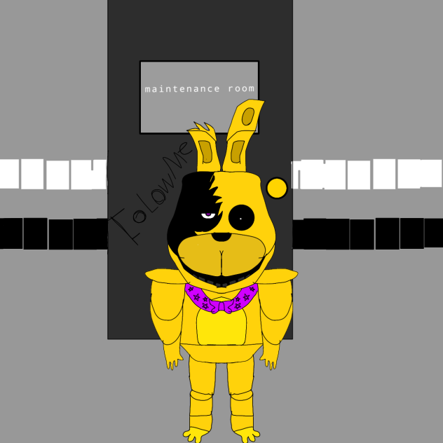 Spring bonnie William Afton ibisPaint