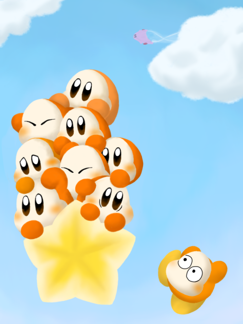 ワドルディコンプリート！ - ibisPaint