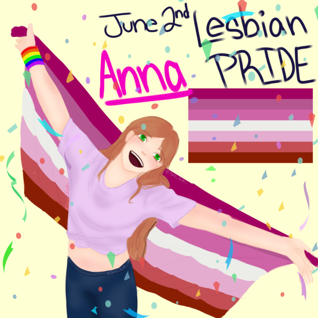 OC Anna -pride month day 2-