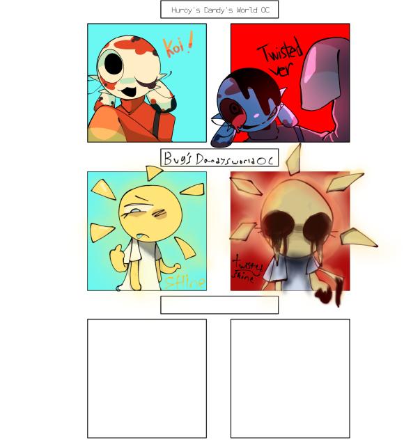 dandys world oc fake collab (with huroy)