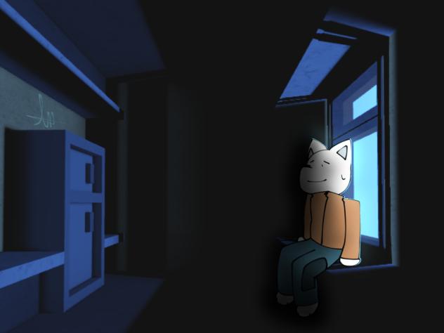 Stuck with each other through 800 rooms