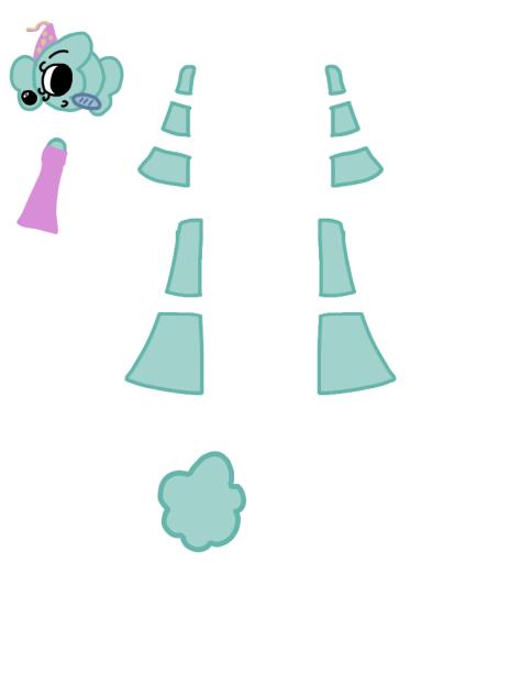 Cotton paperdoll