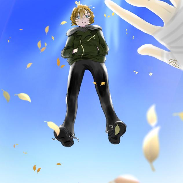 見下ろす