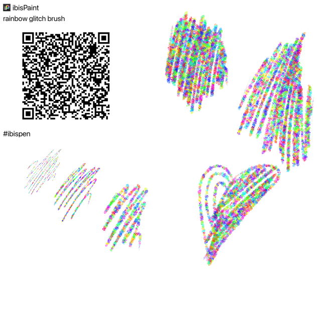 Glitch brush - ibisPaint
