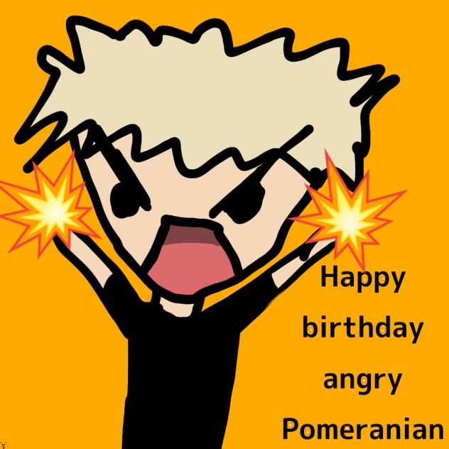 Happy birthday Bakugo