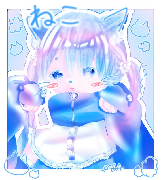 🐈‍⬛☁️🩵