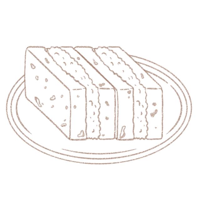 Egg Sandwich Outline
