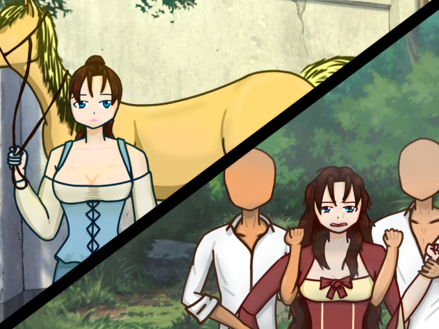 Arc 1 vs last arc -Maria ~ Confrontation