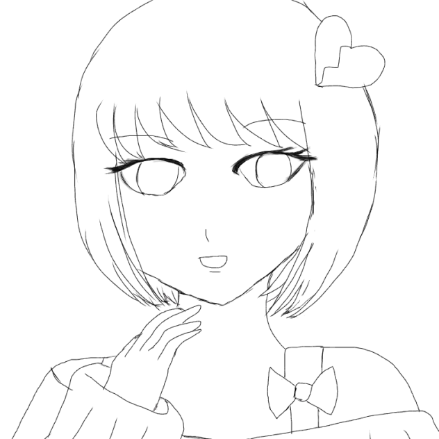 【線画】なりたい私！