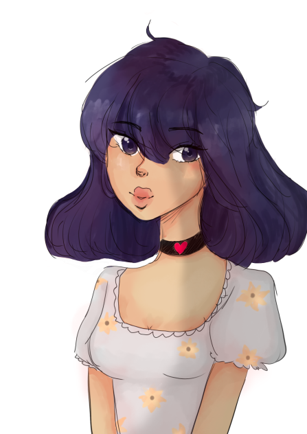 Semi realistic girl ⭐️