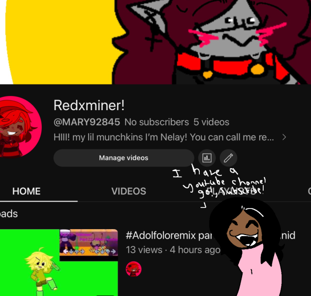 I have a YouTube channel!