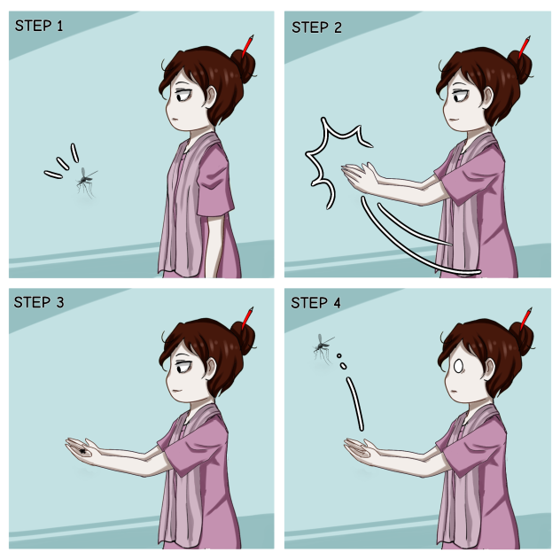 how to kill a mosquito
