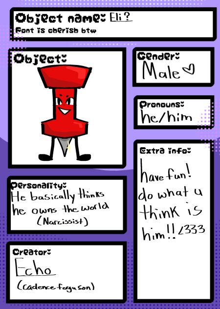 Object!! (Pin)