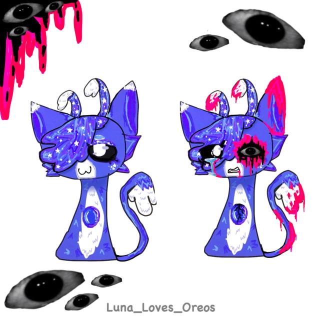 I redesigned my friend sprunki oc (Opal)