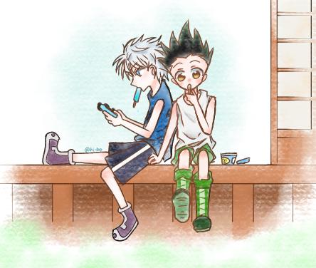 ゴン・キルア　HUNTER×HUNTER