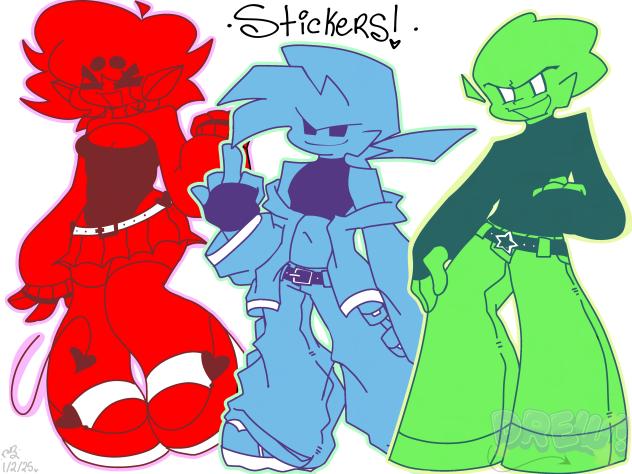 •Funkin' Stickers•