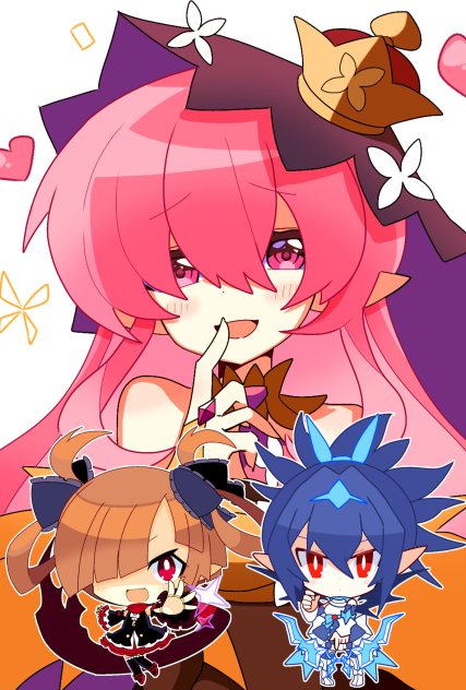 最近描いたディスガイアRPG！
