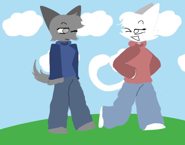 walking with a friend -Sprunki