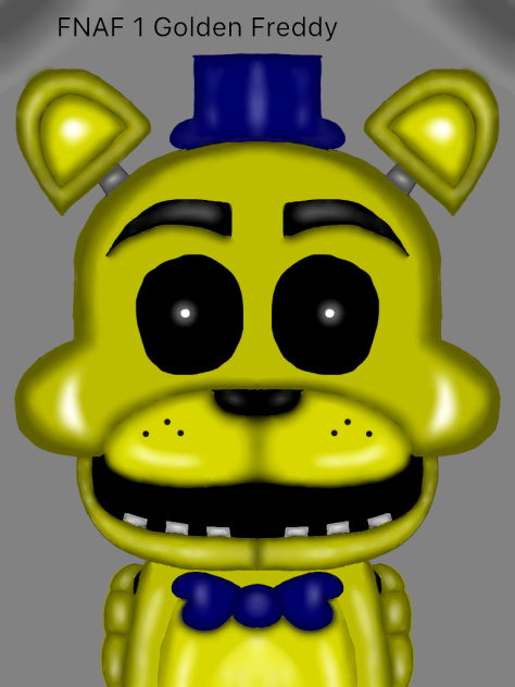 Golden Freddy - ibisPaint