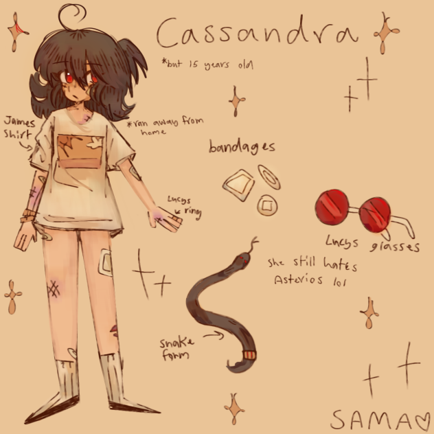 15 year old Cassandra lol