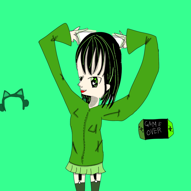 ゆらねこちゃん♪ - ibisPaint