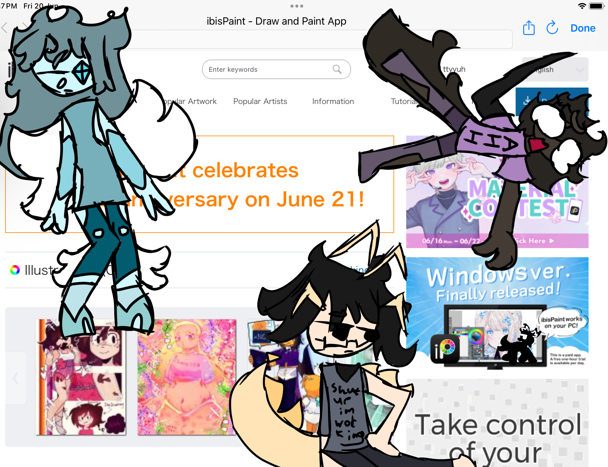 New ocs - ibisPaint