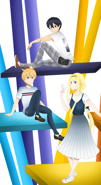 Kirito, Eugeo and Alice