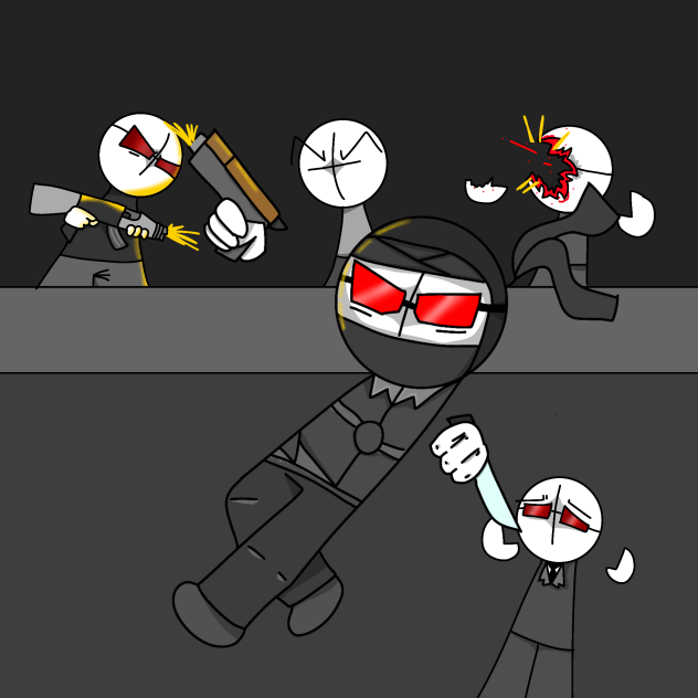 Madness Combat Hank FanArt
