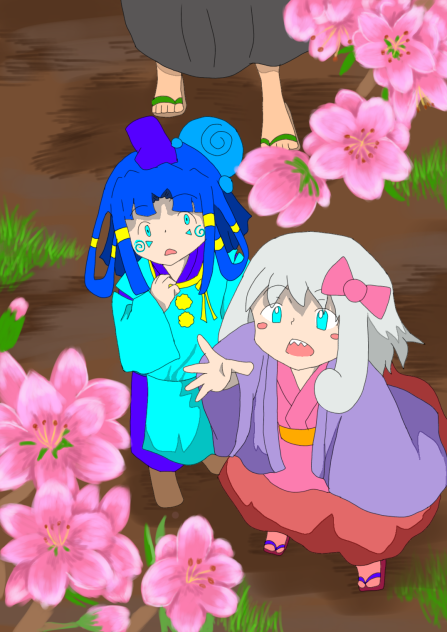 桃の花～