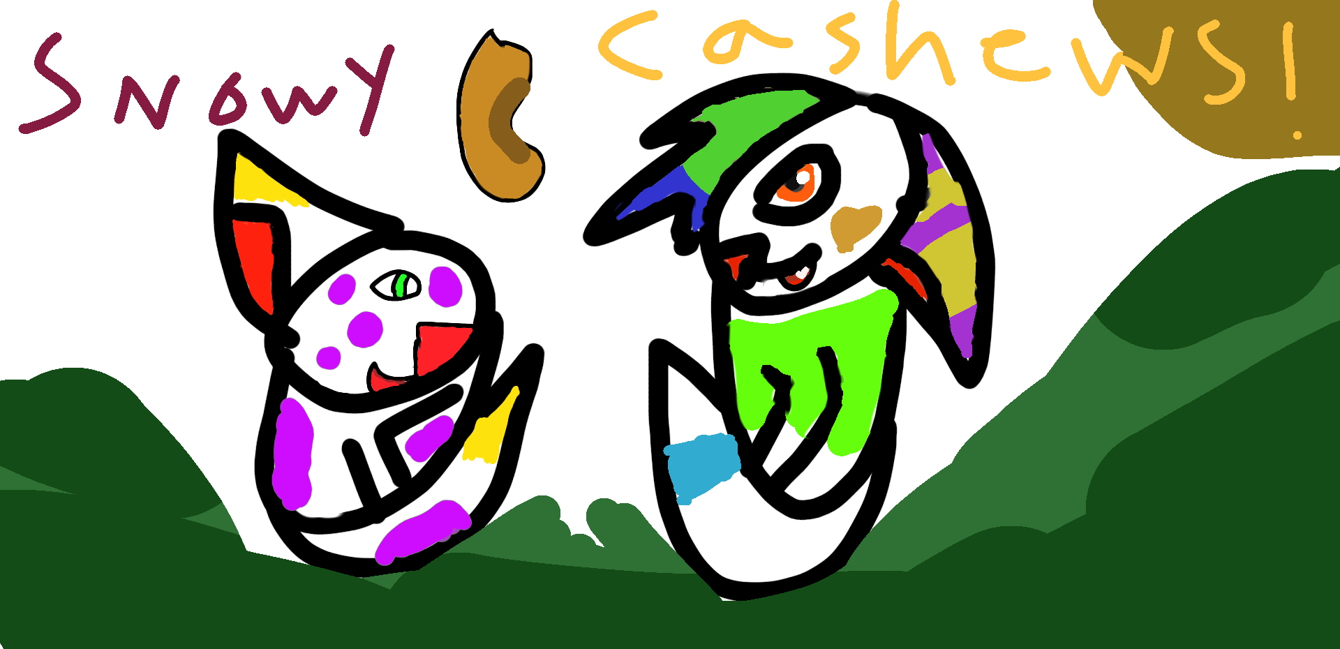 cashews come from fruit ibisPaint